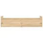 Estructura de cama con cajones roble Sonoma 90x190 cm de , Camas y somieres - Ref: Foro24-3207380, Precio: 154,00 €, Descuent...