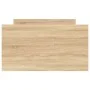 Estructura de cama con cajones roble Sonoma 90x190 cm de , Camas y somieres - Ref: Foro24-3207380, Precio: 154,00 €, Descuent...