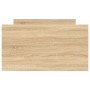 Sonoma oak bed frame with drawers 90x190 cm by , Beds and slatted bases - Ref: Foro24-3207380, Price: 154,48 €, Discount: %