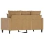 Braunes 2-Sitzer-Sofa aus Samt, 120 cm von , Sofas - Ref: Foro24-359300, Preis: 192,87 €, Rabatt: %