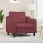 Red fabric armchair 60 cm by , Sofas - Ref: Foro24-359349, Price: 184,59 €, Discount: %