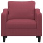 Red fabric armchair 60 cm by , Sofas - Ref: Foro24-359349, Price: 143,57 €, Discount: %