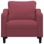 Red fabric armchair 60 cm by , Sofas - Ref: Foro24-359349, Price: 184,59 €, Discount: %