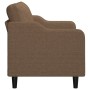 2 seater brown fabric sofa 120 cm by , Sofas - Ref: Foro24-359354, Price: 203,82 €, Discount: %