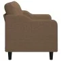 2 seater brown fabric sofa 120 cm by , Sofas - Ref: Foro24-359354, Price: 212,21 €, Discount: %
