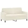 Cream velvet 2-seater sofa 140 cm by , Sofas - Ref: Foro24-359450, Price: 251,09 €, Discount: %