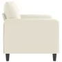 Sofá de 2 plazas terciopelo color crema 140 cm de , Sofás - Ref: Foro24-359450, Precio: 252,01 €, Descuento: %