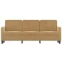 3-Sitzer-Sofa aus braunem Samt, 180 cm von , Sofas - Ref: Foro24-359459, Preis: 302,63 €, Rabatt: %