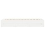 White engineered wood bed with drawers 100x200 cm by , Beds and slatted bases - Ref: Foro24-3207287, Price: 136,83 €, Discoun...