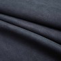 Cortinas opacas y aros de metal 2 pzs gris antracita 140x225 cm