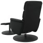 Recliner chair with footrest in black synthetic leather by , Armchairs - Ref: Foro24-356722, Price: 174,69 €, Discount: %