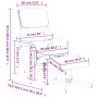 Relax-Massagesessel mit Fußstütze aus hellgrauem Stoff von , Sessel - Ref: Foro24-356678, Preis: 143,70 €, Rabatt: %