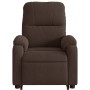 Sillón masaje eléctrico reclinable elevable tela marrón de , Sillones - Ref: Foro24-3204949, Precio: 332,36 €, Descuento: %
