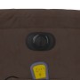 Electric Massage Recliner Brown Microfiber Fabric by , Armchairs - Ref: Foro24-3204921, Price: 280,50 €, Discount: %