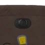Electric Massage Recliner Brown Microfiber Fabric by , Armchairs - Ref: Foro24-3204921, Price: 280,55 €, Discount: %