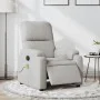 Sillón reclinable masaje eléctrico tela microfibra gris claro de , Sillones - Ref: Foro24-3204923, Precio: 273,01 €, Descuent...