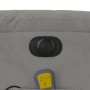 Sillón reclinable masaje eléctrico tela microfibra gris claro de , Sillones - Ref: Foro24-3204923, Precio: 291,92 €, Descuent...