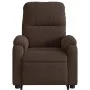 Sillón reclinable de masaje elevable tela de microfibra marrón de , Sillones - Ref: Foro24-3204935, Precio: 318,65 €, Descuen...