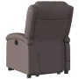 Dunkelbrauner, anhebbarer Massagesessel aus echtem Leder von , Sessel - Ref: Foro24-3204267, Preis: 429,39 €, Rabatt: %