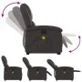 Dunkelbrauner, anhebbarer Massagesessel aus echtem Leder von , Sessel - Ref: Foro24-3204267, Preis: 429,39 €, Rabatt: %