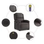 Dunkelbrauner, anhebbarer Massagesessel aus echtem Leder von , Sessel - Ref: Foro24-3204267, Preis: 429,39 €, Rabatt: %