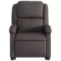 Dunkelbrauner, anhebbarer Massagesessel aus echtem Leder von , Sessel - Ref: Foro24-3204267, Preis: 429,39 €, Rabatt: %