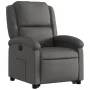 Gray Genuine Leather Electric Liftable Recliner Chair by , Armchairs - Ref: Foro24-3204273, Price: 432,61 €, Discount: %