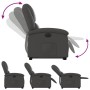Grauer elektrisch anhebbarer Lehnstuhl aus echtem Leder von , Sessel - Ref: Foro24-3204273, Preis: 411,90 €, Rabatt: %