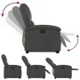 Gray Genuine Leather Electric Liftable Recliner Chair by , Armchairs - Ref: Foro24-3204273, Price: 432,61 €, Discount: %