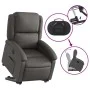 Gray Genuine Leather Electric Liftable Recliner Chair by , Armchairs - Ref: Foro24-3204273, Price: 432,61 €, Discount: %