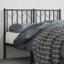 Cabecero de metal negro 120 cm de , Cabeceros y pies de cama - Ref: Foro24-374468, Precio: 30,18 €, Descuento: %