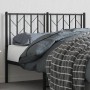 Kopfteil aus schwarzem Metall, 120 cm von , Kopf- und Fußteile - Ref: Foro24-374468, Preis: 30,61 €, Rabatt: %