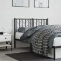 Cabecero de metal negro 120 cm de , Cabeceros y pies de cama - Ref: Foro24-374468, Precio: 30,18 €, Descuento: %