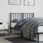 Kopfteil aus schwarzem Metall, 120 cm von , Kopf- und Fußteile - Ref: Foro24-374468, Preis: 30,61 €, Rabatt: %