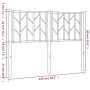 Cabecero de metal negro 120 cm de , Cabeceros y pies de cama - Ref: Foro24-374468, Precio: 30,18 €, Descuento: %