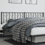 Kopfteil aus schwarzem Metall, 200 cm von , Kopf- und Fußteile - Ref: Foro24-374475, Preis: 39,54 €, Rabatt: %