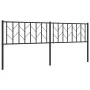 Kopfteil aus schwarzem Metall, 200 cm von , Kopf- und Fußteile - Ref: Foro24-374475, Preis: 38,91 €, Rabatt: %