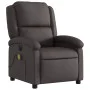 Dunkelbrauner elektrischer Massagesessel aus echtem Leder von , Sessel - Ref: Foro24-3204259, Preis: 391,80 €, Rabatt: %