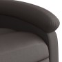 Dunkelbrauner elektrischer Massagesessel aus echtem Leder von , Sessel - Ref: Foro24-3204259, Preis: 391,85 €, Rabatt: %