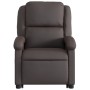 Elektrischer Liegefuß aus echtem Leder in Dunkelbraun von , Sessel - Ref: Foro24-3204271, Preis: 435,66 €, Rabatt: %