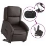 Elektrischer Liegefuß aus echtem Leder in Dunkelbraun von , Sessel - Ref: Foro24-3204271, Preis: 456,19 €, Rabatt: %