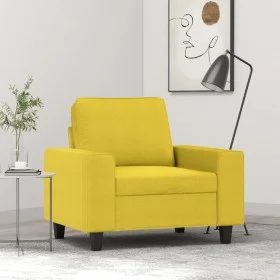 Light yellow fabric armchair 60 cm by , Sofas - Ref: Foro24-359380, Price: 182,27 €, Discount: %