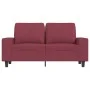 Red fabric 2-seater sofa 120 cm by , Sofas - Ref: Foro24-359389, Price: 226,68 €, Discount: %