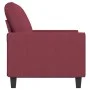 Red fabric 2-seater sofa 120 cm by , Sofas - Ref: Foro24-359389, Price: 226,68 €, Discount: %