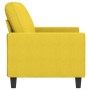 2-Sitzer-Sofa aus hellgelbem Stoff, 140 cm von , Sofas - Ref: Foro24-359396, Preis: 238,09 €, Rabatt: %