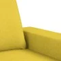 2 seater sofa in light yellow fabric 140 cm by , Sofas - Ref: Foro24-359396, Price: 234,76 €, Discount: %