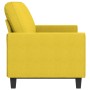 3-seater light yellow fabric sofa 180 cm by , Sofas - Ref: Foro24-359404, Price: 304,97 €, Discount: %