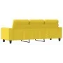 3-Sitzer-Sofa aus hellgelbem Stoff, 180 cm von , Sofas - Ref: Foro24-359404, Preis: 300,25 €, Rabatt: %