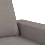 3-seater sofa in taupe gray fabric 180 cm by , Sofas - Ref: Foro24-359406, Price: 283,22 €, Discount: %