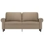 2-seater sofa in cappuccino-colored synthetic leather 140 cm by , Sofas - Ref: Foro24-359508, Price: 236,25 €, Discount: %